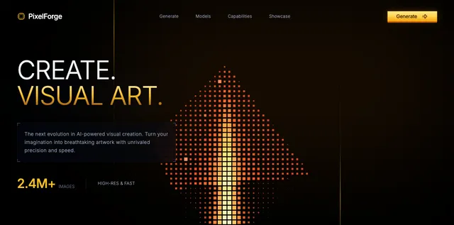 ai image generator — Nucleus template preview