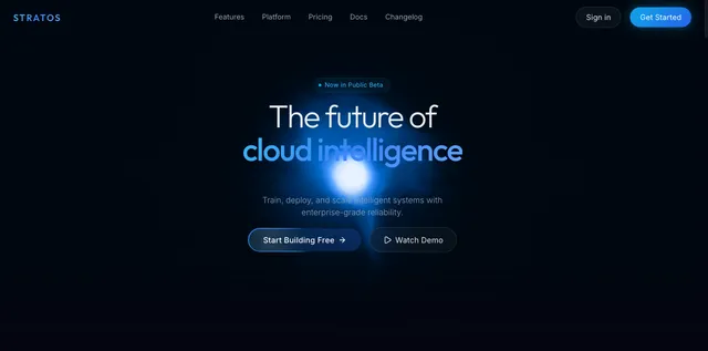 cloud platform — Nucleus template preview