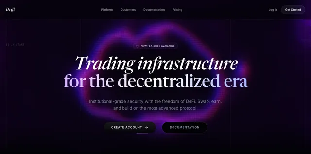 crypto trading — Nucleus template preview