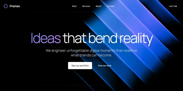 interactive agency — Nucleus template preview